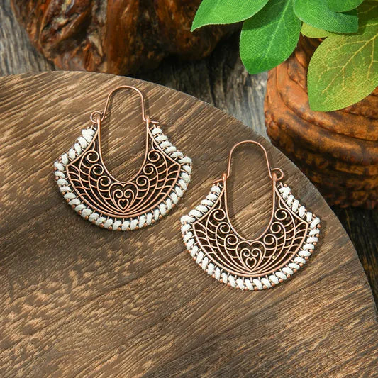Southwest Boho Burnished earrings