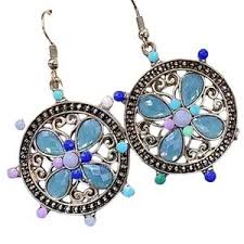 Silver-tone Earring Set Bohemian