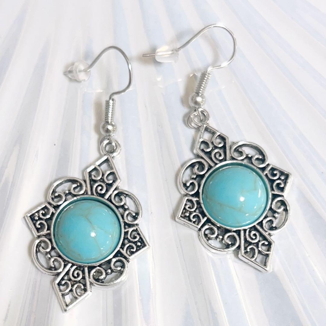 Silver-tone Earring Set Bohemian