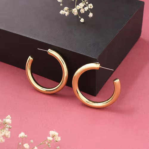 Chunky Hoops Earrings