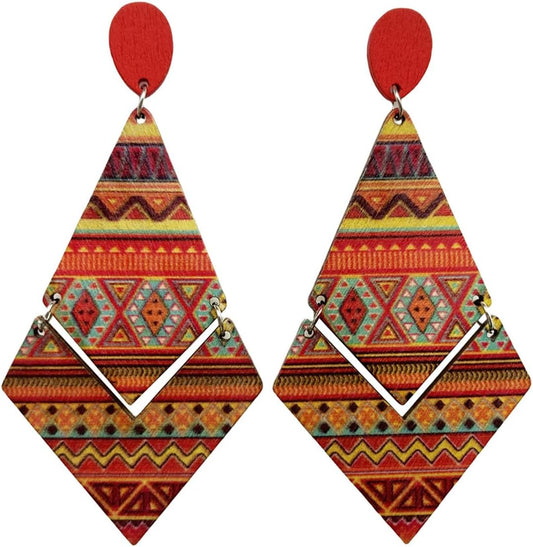 Bohemian Women Vintage Multicolor Earrings