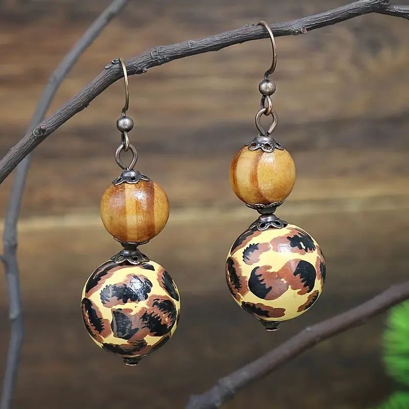 bohemian style dangle earrings