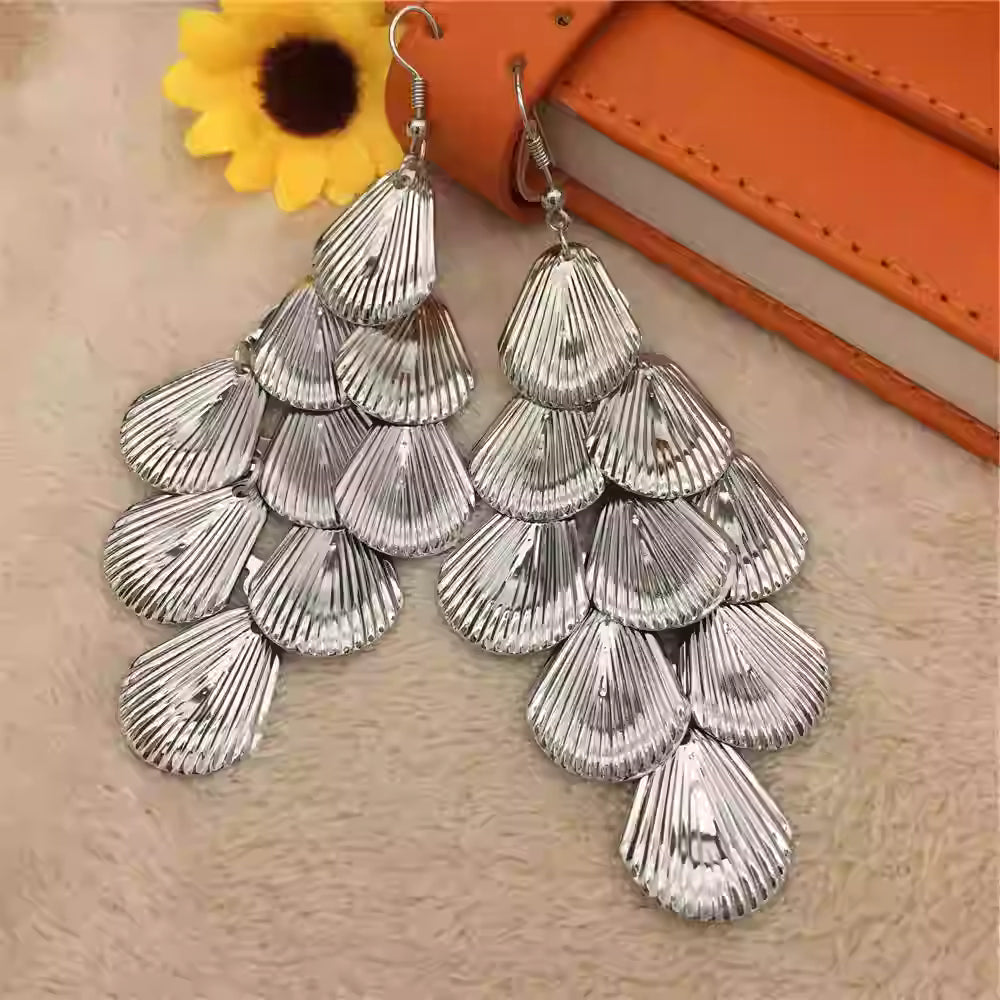 Ocean shell earrings