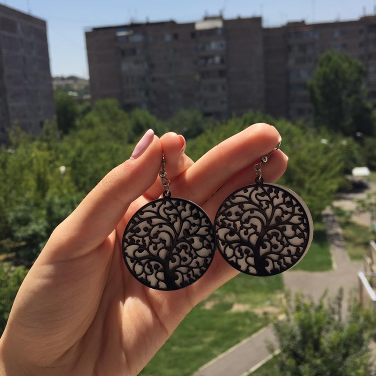Tree of life - Branch Dangle Earrings