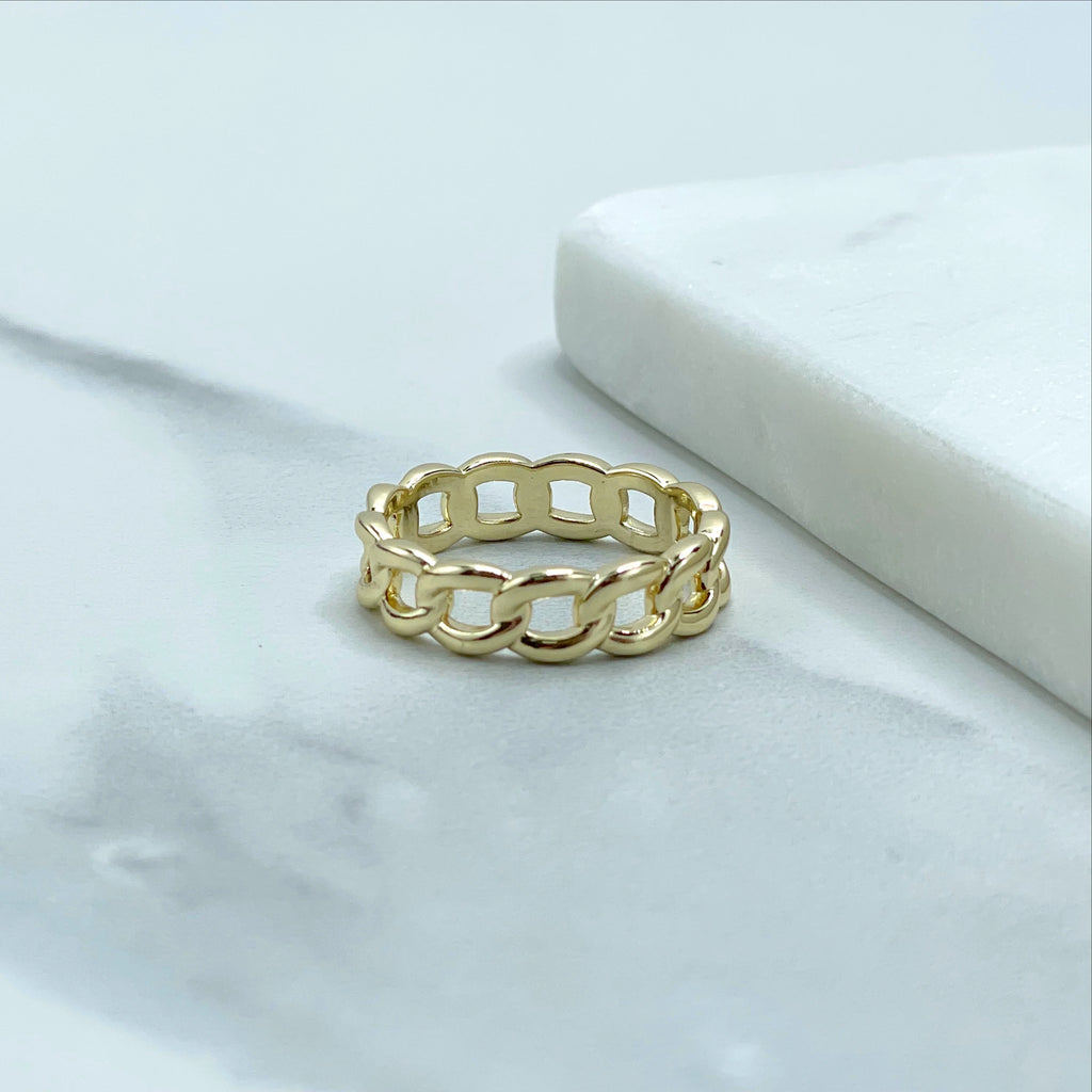 Curb link ring