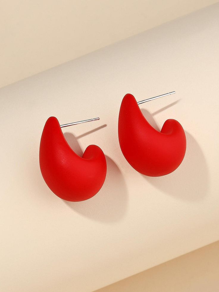 Stylish Women’s C-Type Hoop Earrings