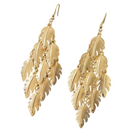 Artistic Stainless Steel Drop Earrings for Women