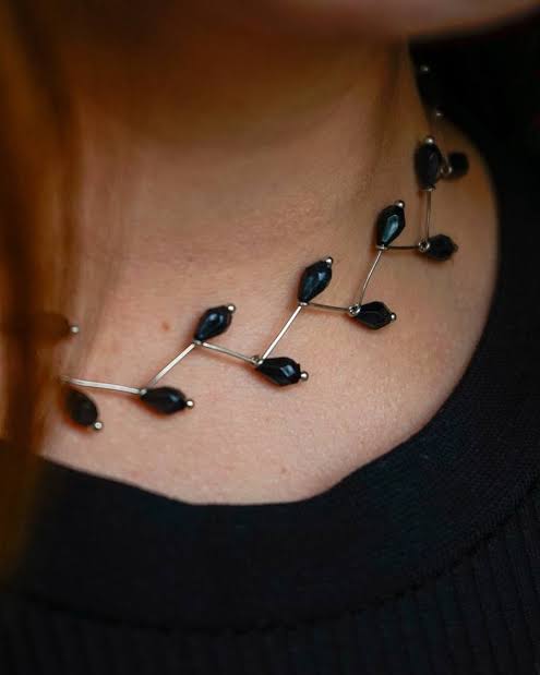 Elegant SHEIN Bead Decor Necklace