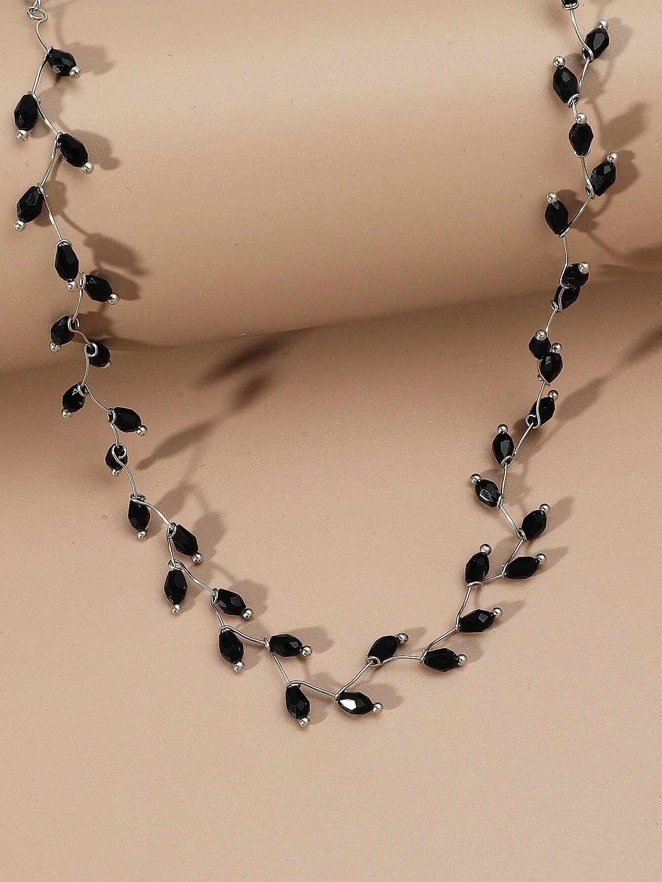 Elegant SHEIN Bead Decor Necklace