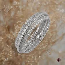 Sohi Elegant Silver-Toned & White Silver-Plated Wraparound Bracelet